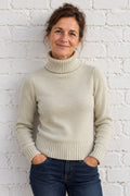 ROLLI CASHMERE Crème Paris Turtleneck, Women XS
