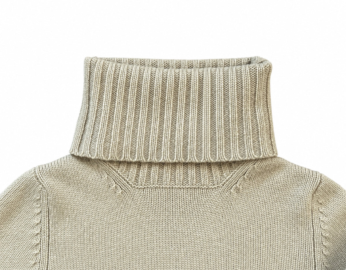 ROLLI CASHMERE Crème Paris Turtleneck, Women XS