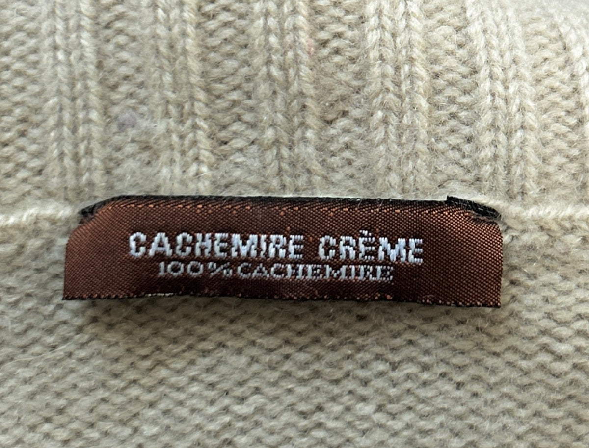 ROLLI CASHMERE Crème Paris Turtleneck, Women XS