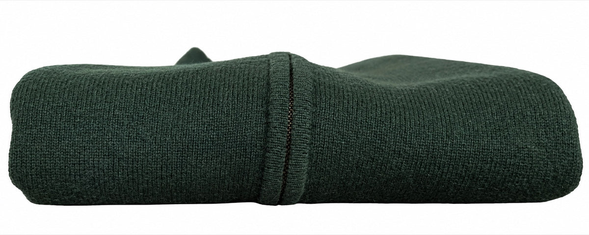 ZWILLINGSHERZ Cashmere Zip Cardigan, Women M